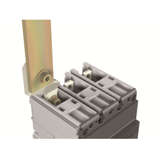 ABB 1SDA066889R1, Tmax XT, XT1 3 Kutuplu Kompakt Şalterleri Önden Uzatılmış ve Genişletilmiş Bağlantıya Dönüştürmek için ES Terminal, KIT ES, 3 Adet