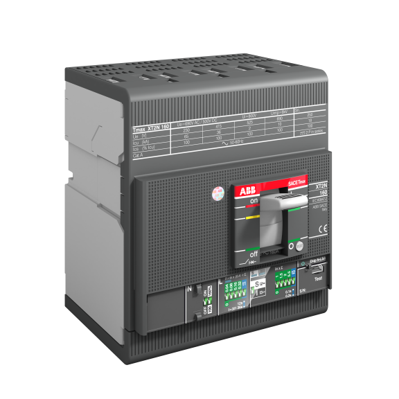 ABB 1SDA067091R1, Tmax XT, 10-25 Amper, 4 Kutuplu, 36 kA, Kompakt Şalter, XT2N 160, Ekip Dip LS/I, In=25A, 4p