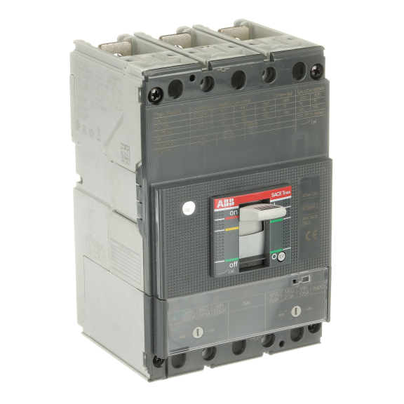 ABB 1SDA068345R1, Tmax XT, 175-250 Amper, 3 Kutuplu, 70 kA, Kompakt Şalter, XT3H 250, TMD, In=250A