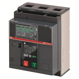 ABB 1SDA070872R1, Emax 2, 640-1600 Amper, 3 Kutuplu, 50 kA, Sabit Açık Tip Güç Şalteri, LSI Korumalı, E1.2C 1600A, Ekip Dip
