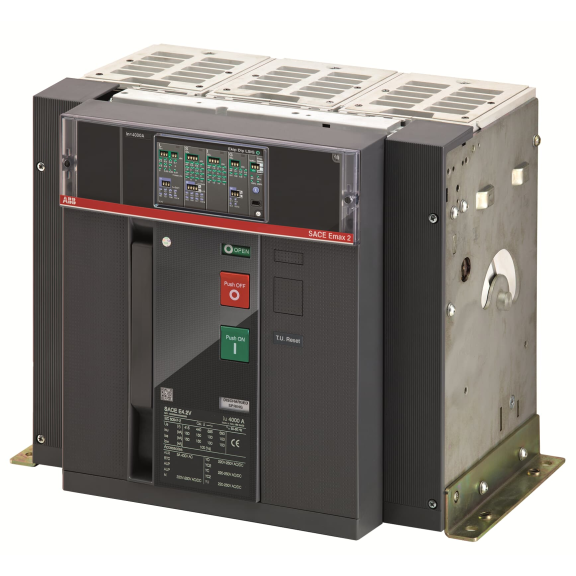 ABB 1SDA071151R1, Emax 2, 1280-3200 Amper, 3 Kutuplu, 85 kA, Sabit Açık Tip Güç Şalteri, LI Korumalı, E4.2S 3200A, Ekip Dip