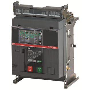 ABB 1SDA072212R1, Emax 2, 640-1600 Amper, 3 Kutuplu, 42 kA, Çekmeceli Açık Tip Güç Şalteri, LSI Korumalı, E1.2B 1600A, Ekip Dip