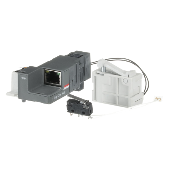ABB 1SDA082894R1, Emax 2, E1.2-E2.2-E4.2-E6.2 Açık Tip Güç Şalterleri için Ekip Com Hub Haberleşme Modülü