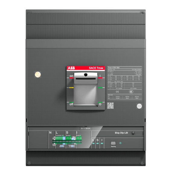ABB 1SDA100742R1, Tmax XT, 400-1000 Amper, 3 Kutuplu, 50 kA, Kompakt Şalter, XT6S 1000, Ekip Dip LS/I, In=1000A