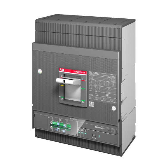 ABB 1SDA100742R1, Tmax XT, 400-1000 Amper, 3 Kutuplu, 50 kA, Kompakt Şalter, XT6S 1000, Ekip Dip LS/I, In=1000A