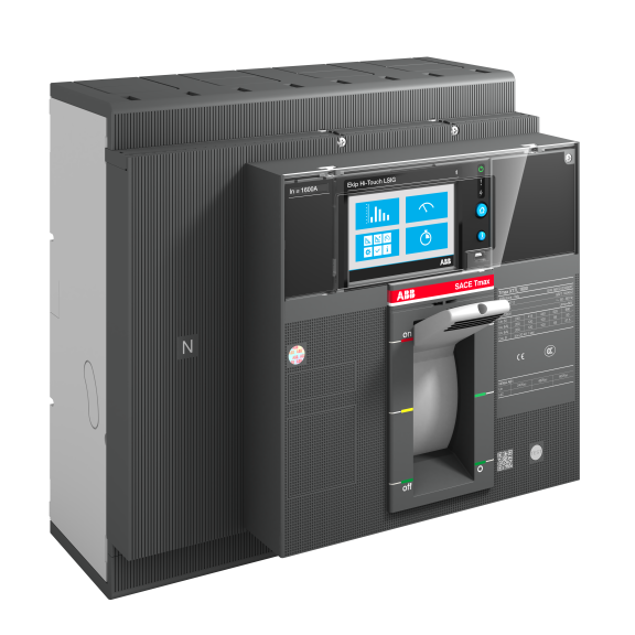 ABB 1SDA101193R1, Tmax XT, 640-1600 Amper, 4 Kutuplu, 70 kA, Kompakt Şalter, XT7H 1600, Ekip Touch Measuring LSI, In=1600A, 4p