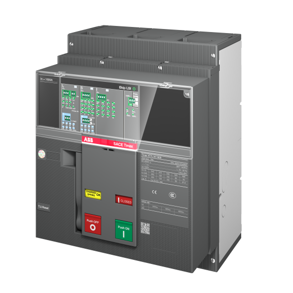 ABB 1SDA101367R1, Tmax XT, 400-1000 Amper, 3 Kutuplu, 50 kA, Kompakt Şalter, XT7S 1000M, Ekip Dip LS/I, In=1000A