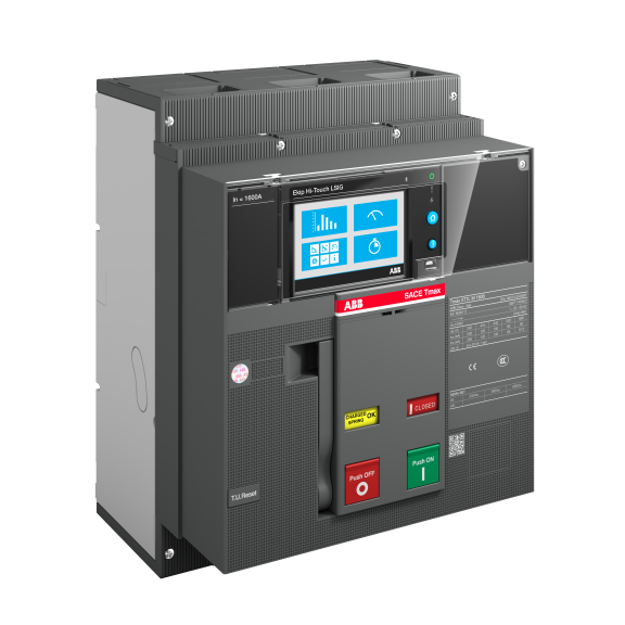 ABB 1SDA101389R1, Tmax XT, 640-1600 Amper, 3 Kutuplu, 50 kA, Kompakt Şalter, XT7S 1600, Ekip Touch Measuring LSI, In=1600A