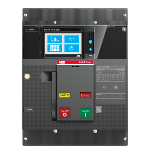 ABB 1SDA101453R1, Tmax XT, 640-1600 Amper, 3 Kutuplu, 70 kA, Kompakt Şalter, XT7H 1600, Ekip Touch Measuring LSI, In=1600A