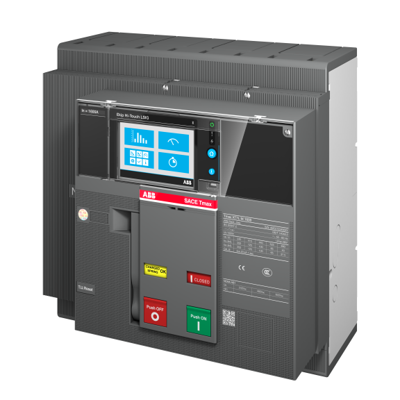 ABB 1SDA101674R1, Tmax XT, 320-800 Amper, 4 Kutuplu, 50 kA, Kompakt Şalter, XT7S 800M, Ekip Touch Measuring LSI, In=800A, 4p