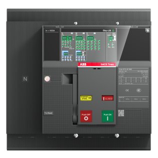 ABB 1SDA101713R1, Tmax XT, 640-1600 Amper, 4 Kutuplu, 70 kA, Kompakt Şalter, XT7H 1600M, Ekip Dip LS/I, In=1600A, 4p