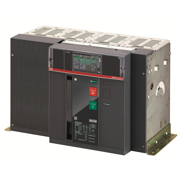 ABB 1SDA104412R1, Emax 2, 1600-4000 Amper, 4 Kutuplu, 75 kA, Solar Uygulamalar için Sabit Açık Tip Güç Şalteri, E4.2H/E9 4000 Ekip Dip LSI FHR
