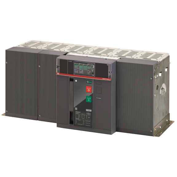 ABB 1SDA104610R1, Emax 2, 2520-6300 Amper, 3 Kutuplu, 75 kA, Solar Uygulamalar için Sabit Açık Tip Güç Şalteri, E6.2H/E9 6300 Ekip Dip LSI FHR