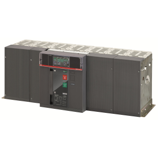 ABB 1SDA104615R1, Emax 2, 2000-5000 Amper, 4 Kutuplu, 75 kA, Solar Uygulamalar için Sabit Açık Tip Güç Şalteri, E6.2H/E9 5000 Ekip Dip LSI FHR