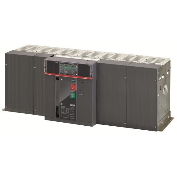ABB 1SDA104620R1, Emax 2, 2520-6300 Amper, 4 Kutuplu, 75 kA, Solar Uygulamalar için Sabit Açık Tip Güç Şalteri, E6.2H/E9 6300 Ekip Dip LSI FHR