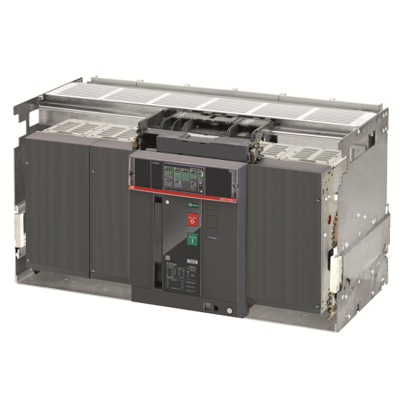 ABB 1SDA104625R1, Emax 2, 2000-5000 Amper, 3 Kutuplu, 75 kA, Solar Uygulamalar için Çekmeceli Açık Tip Güç Şalteri, E6.2H/E9 5000 Ekip Dip LSI WMP