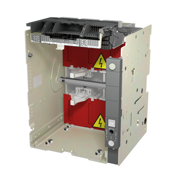 ABB 1SDA104703R1, Tmax XT, XT7-XT7 M 3 Kutuplu Kompakt Şalterler için Çekmece Kaidesi, Arka Terminalli