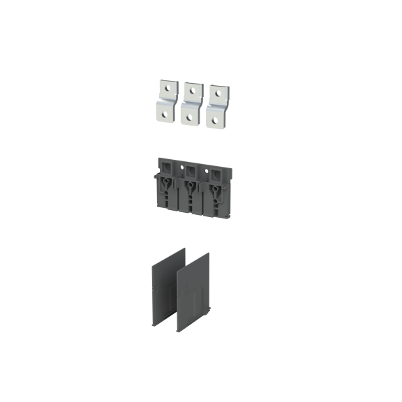 ABB 1SDA104734R1, Tmax XT, XT5 3 Kutuplu Kompakt Şalterleri Önden Uzatılmış Bağlantıya Dönüştürmek için EF Terminal, KIT EF, 3 Adet