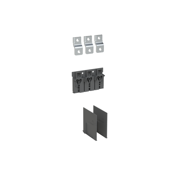 ABB 1SDA104734R1, Tmax XT, XT5 3 Kutuplu Kompakt Şalterleri Önden Uzatılmış Bağlantıya Dönüştürmek için EF Terminal, KIT EF, 3 Adet