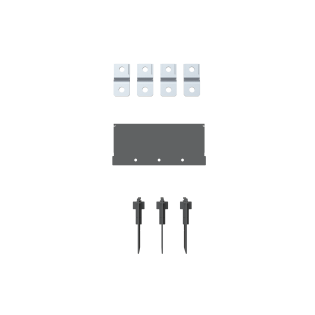 ABB 1SDA104735R1, Tmax XT, XT5 4 Kutuplu Kompakt Şalterleri Önden Uzatılmış Bağlantıya Dönüştürmek için EF Terminal, KIT EF, 4 Adet