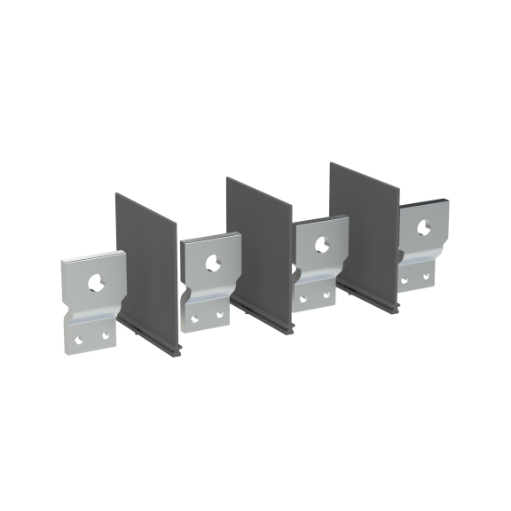 ABB 1SDA104737R1, Tmax XT, XT6 800 4 Kutuplu Kompakt Şalterleri Önden Uzatılmış Bağlantıya Dönüştürmek için EF Terminal, KIT EF, 4 Adet