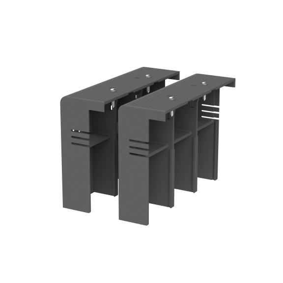 ABB 1SDA105018R1, Tmax XT, XT5 3 Kutuplu Kompakt Şalterler için LTC Alçak Tip Terminal Koruma Kapağı, 2 Adet