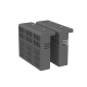 ABB 1SDA105018R1, Tmax XT, XT5 3 Kutuplu Kompakt Şalterler için LTC Alçak Tip Terminal Koruma Kapağı, 2 Adet