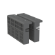 ABB 1SDA105019R1, Tmax XT, XT5 4 Kutuplu Kompakt Şalterler için LTC Alçak Tip Terminal Koruma Kapağı, 2 Adet