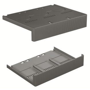 ABB 1SDA105023R1, Tmax XT, XT7-XT7 M 4 Kutuplu Çekmeceli Kompakt Şalterler için LTC Alçak Tip Terminal Koruma Kapağı, 2 Adet