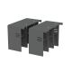 ABB 1SDA105025R1, Tmax XT, XT5 3 Kutuplu Kompakt Şalterler için HTC Yüksek Tip Terminal Koruma Kapağı, 2 Adet