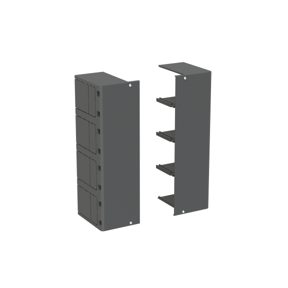 ABB 1SDA105028R1, Tmax XT, XT6 4 Kutuplu Kompakt Şalterler için HTC Yüksek Tip Terminal Koruma Kapağı, 2 Adet
