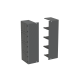 ABB 1SDA105028R1, Tmax XT, XT6 4 Kutuplu Kompakt Şalterler için HTC Yüksek Tip Terminal Koruma Kapağı, 2 Adet