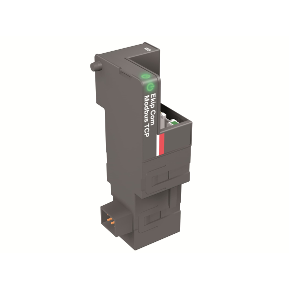 ABB 1SDA105167R1, Tmax XT, XT2-XT4-XT5-XT7-XT7 M Kompakt Şalterler için Ekip Com Harici Modbus TCP Haberleşme Modülü
