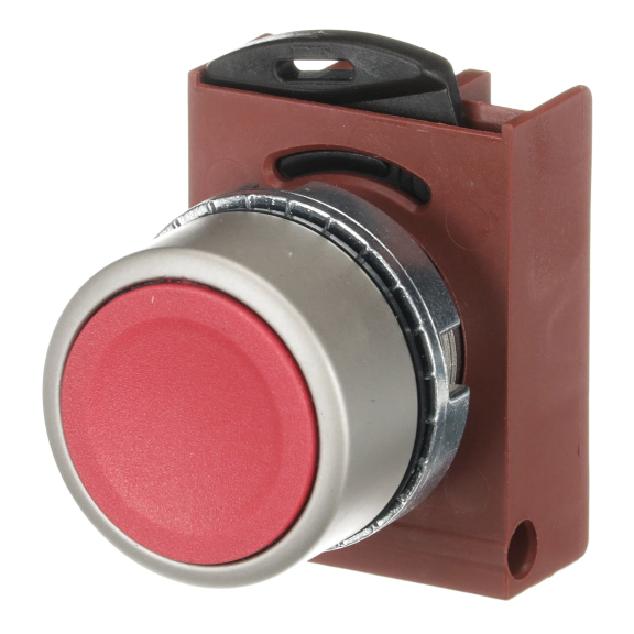 ABB 1SFA184001R9001, P9MPNRG, Metal Seri, Kırmızı, Yaylı Buton Kafası, 22mm