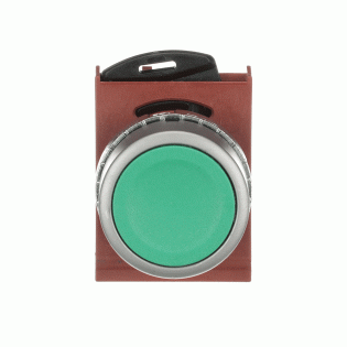 ABB 1SFA184002R9002, P9MPNVG, Metal Seri, Yeşil, Yaylı Buton Kafası, 22mm