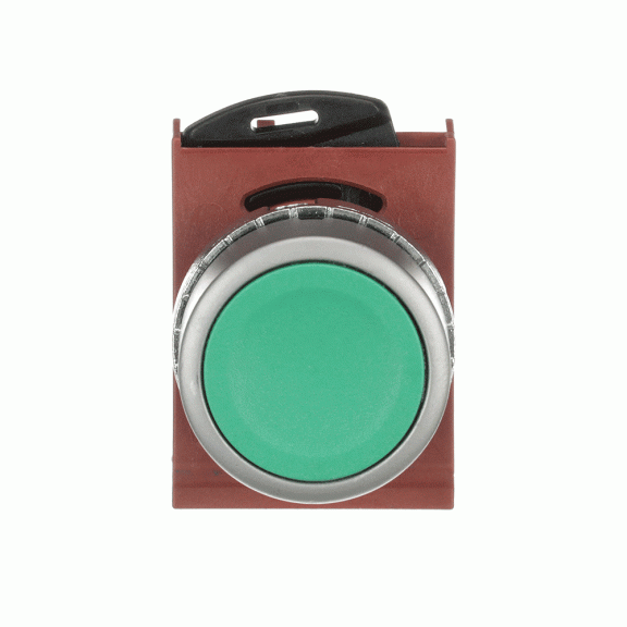 ABB 1SFA184002R9002, P9MPNVG, Metal Seri, Yeşil, Yaylı Buton Kafası, 22mm