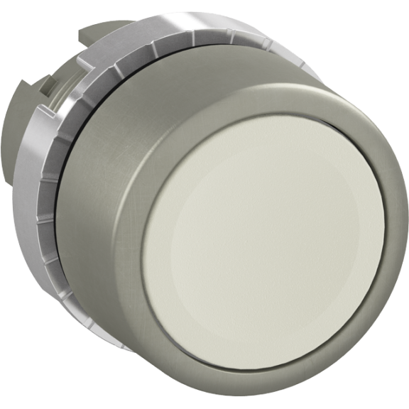 ABB 1SFA184007R9005, P9MPNBG, Metal Seri, Beyaz, Yaylı Buton Kafası, 22mm