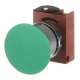 ABB 1SFA184042R9002, P9MEM4VN, Metal Seri, Yeşil, 40mm Mantar Tip Yaylı Buton Kafası, 22mm