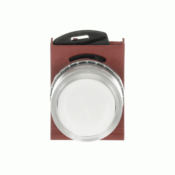 ABB 1SFA184497R9105, P9MPNBG, Metal Seri, Beyaz, Işıklı Yaylı Buton Kafası, 22mm