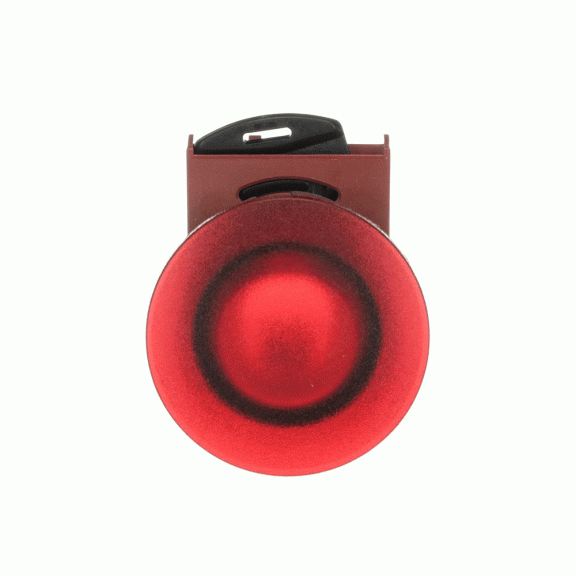 ABB 1SFA184561R9101, P9MET4RL1, Metal Seri, Kırmızı, 40mm Işıklı Acil Stop Buton Kafası, 22mm