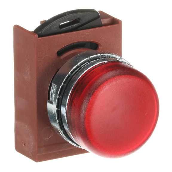 ABB 1SFA184791R9001, P9MLRD, Metal Seri, Kırmızı, Sinyal Lambası Kafası, 22mm