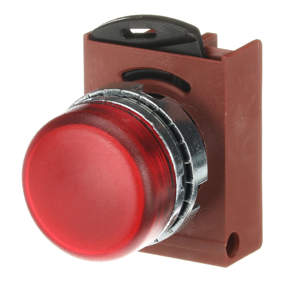 ABB 1SFA184791R9001, P9MLRD, Metal Seri, Kırmızı, Sinyal Lambası Kafası, 22mm