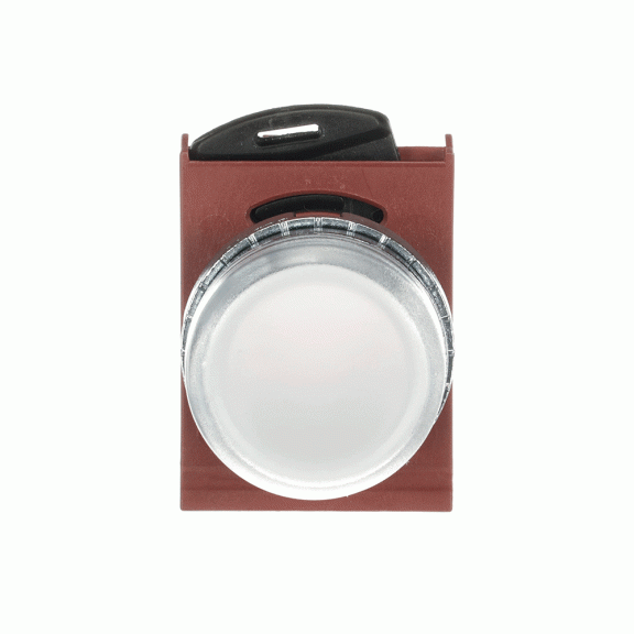 ABB 1SFA184798R9008, P9MLID, Metal Seri, Şeffaf, Sinyal Lambası Kafası, 22mm