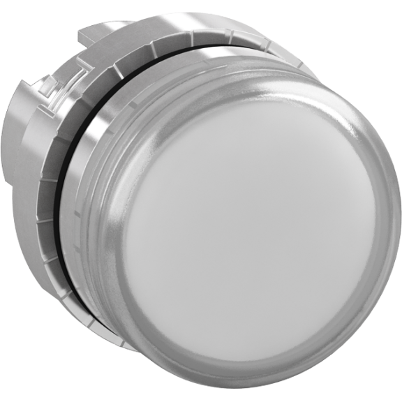 ABB 1SFA184798R9008, P9MLID, Metal Seri, Şeffaf, Sinyal Lambası Kafası, 22mm