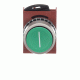 ABB 1SFA187112R9502, P9MPNVG028, Metal Seri, Yeşil, I Simgeli Yaylı Buton Kafası, 22mm