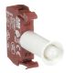 ABB 1SFA197004R1011, P9PLNVDR, Metal Seri Işıklı Butonlar ve Sinyal Lambaları için LED Bloğu, Kırmızı, 24 Volt AC/DC