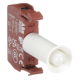 ABB 1SFA197007R1045, P9PLNVJB, Metal Seri Işıklı Butonlar ve Sinyal Lambaları için LED Bloğu, Beyaz, 120 Volt AC