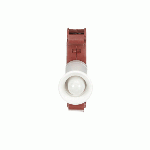ABB 1SFA197010R1041, P9PLNVJR, Metal Seri Işıklı Butonlar ve Sinyal Lambaları için LED Bloğu, Kırmızı, 120 Volt AC