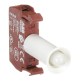 ABB 1SFA197010R1041, P9PLNVJR, Metal Seri Işıklı Butonlar ve Sinyal Lambaları için LED Bloğu, Kırmızı, 120 Volt AC