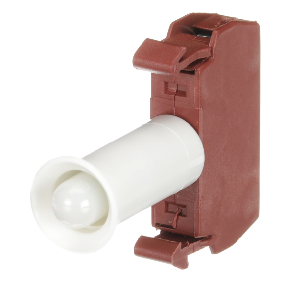 ABB 1SFA197010R1041, P9PLNVJR, Metal Seri Işıklı Butonlar ve Sinyal Lambaları için LED Bloğu, Kırmızı, 120 Volt AC